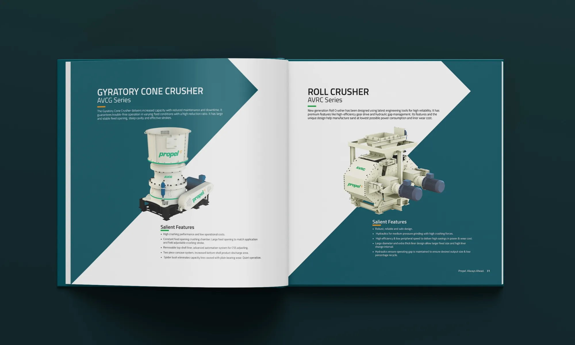 Coffee Table Book Mockup Design of Propel Industries
